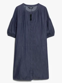 Abito corto in denim leggero