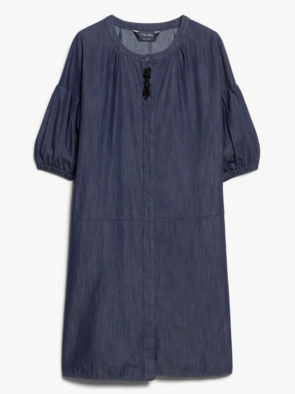 Abito corto in denim leggero