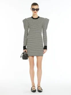 Abito corto in maglia