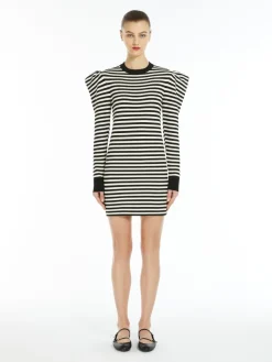 Abito corto in maglia