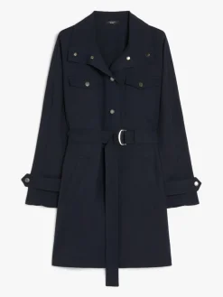 Abito in gabardina di lana
