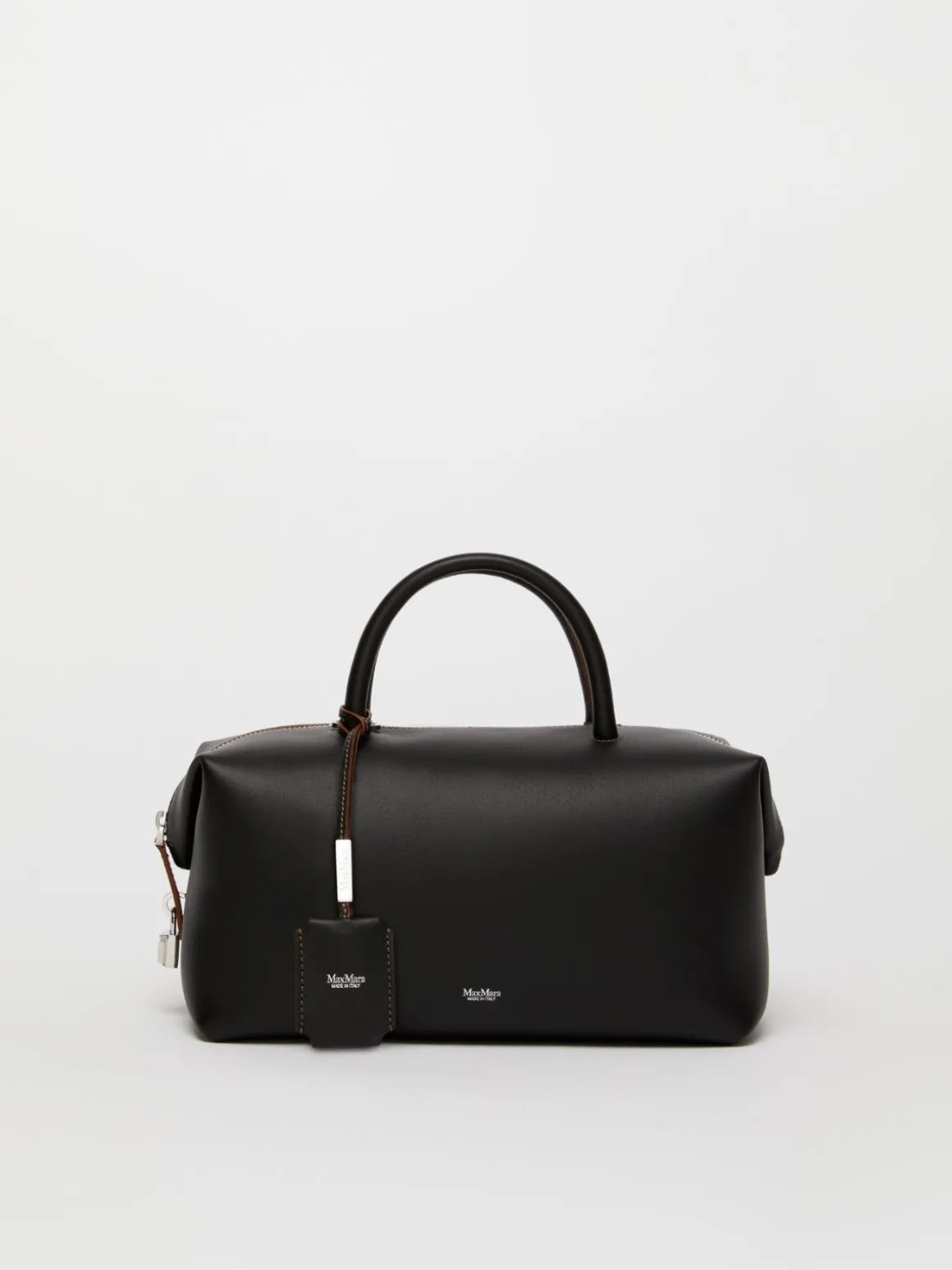 Bauletto in pelle lucida