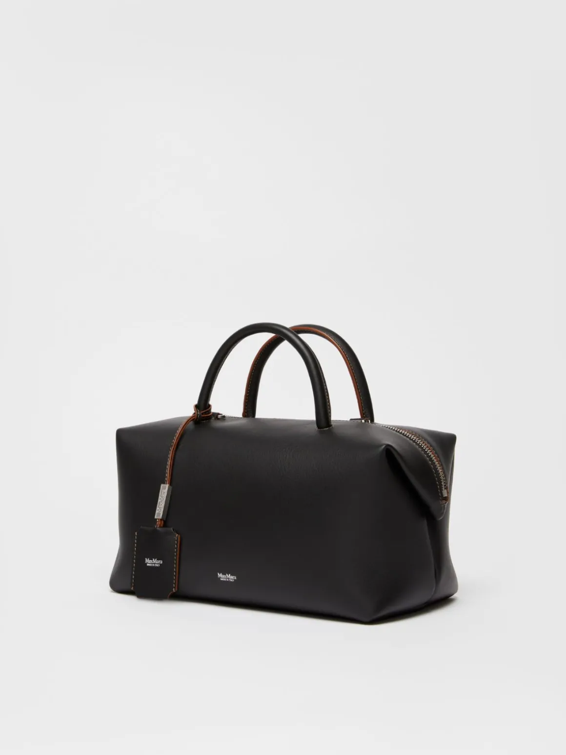 Bauletto in pelle lucida