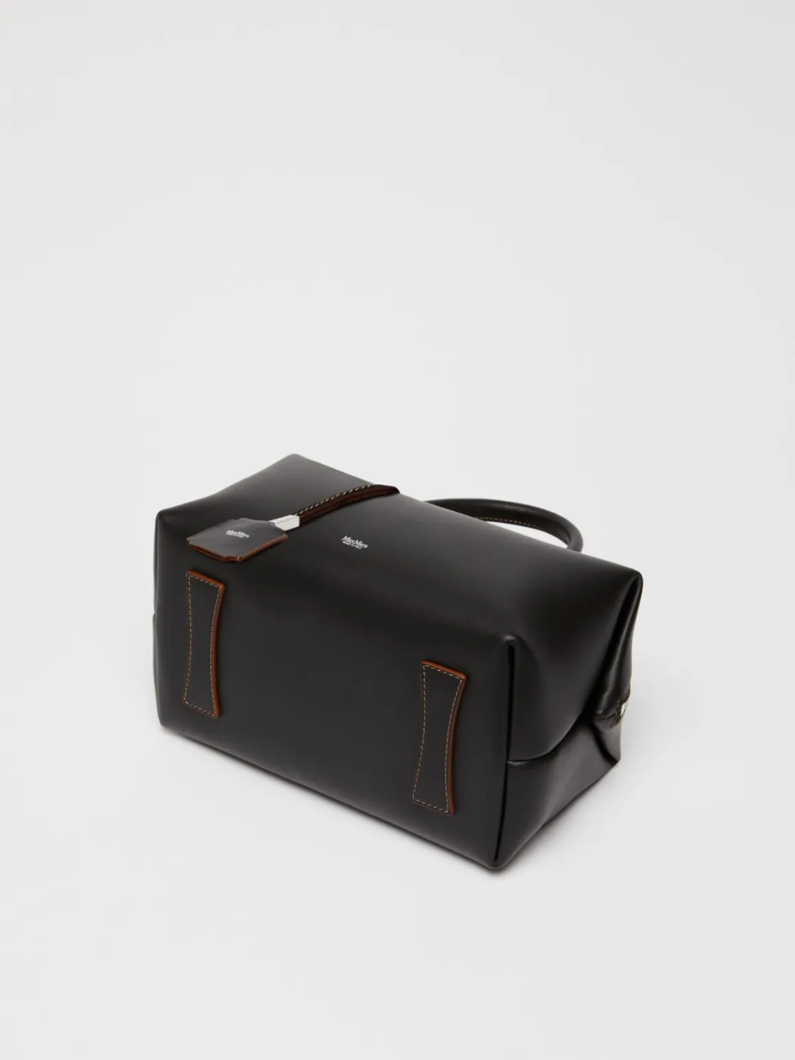 Bauletto in pelle lucida