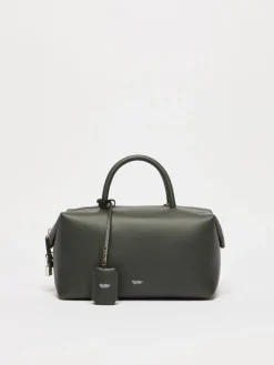 Bauletto in pelle lucida