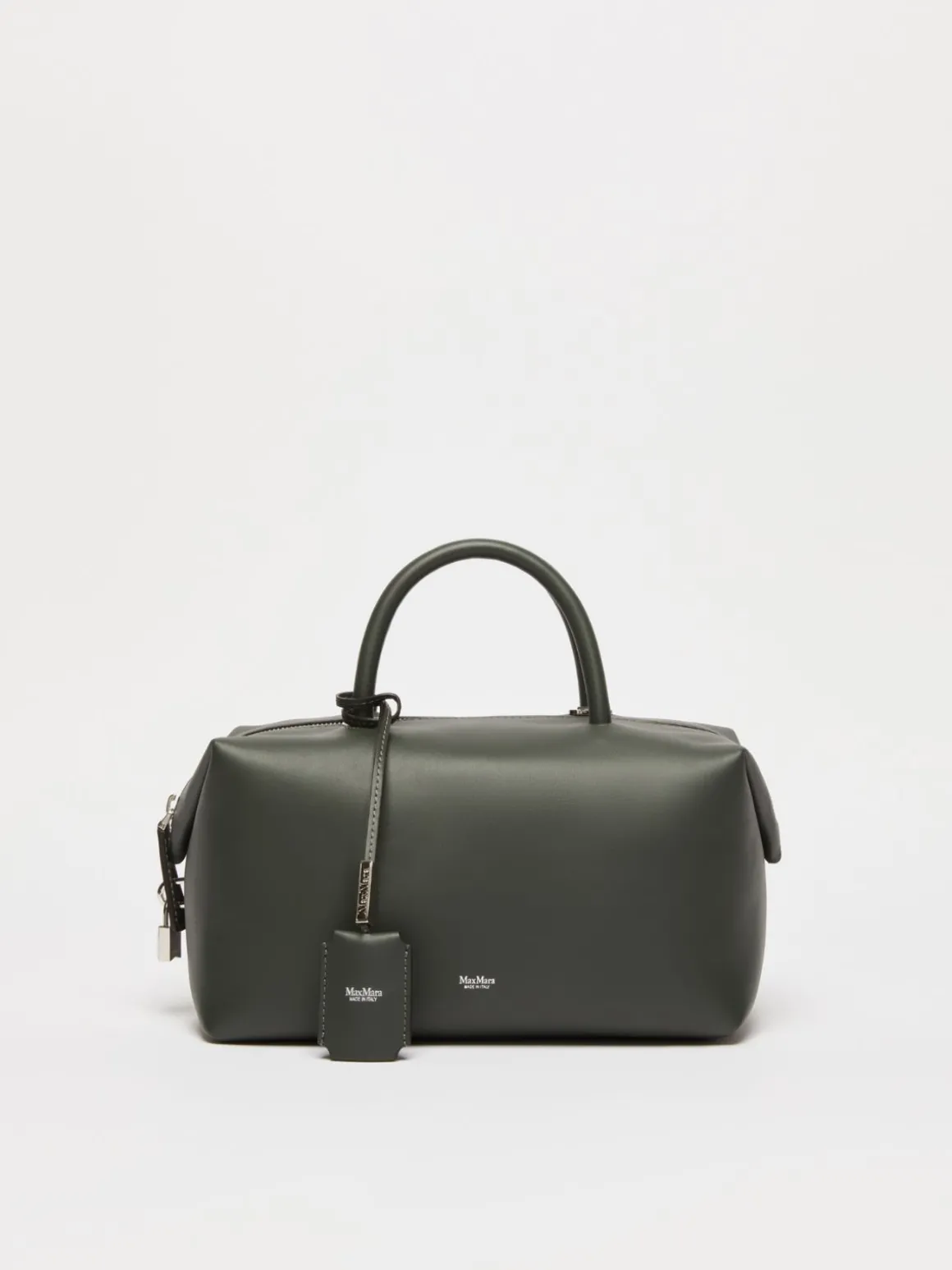 Bauletto in pelle lucida