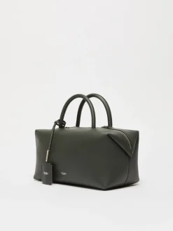 Bauletto in pelle lucida