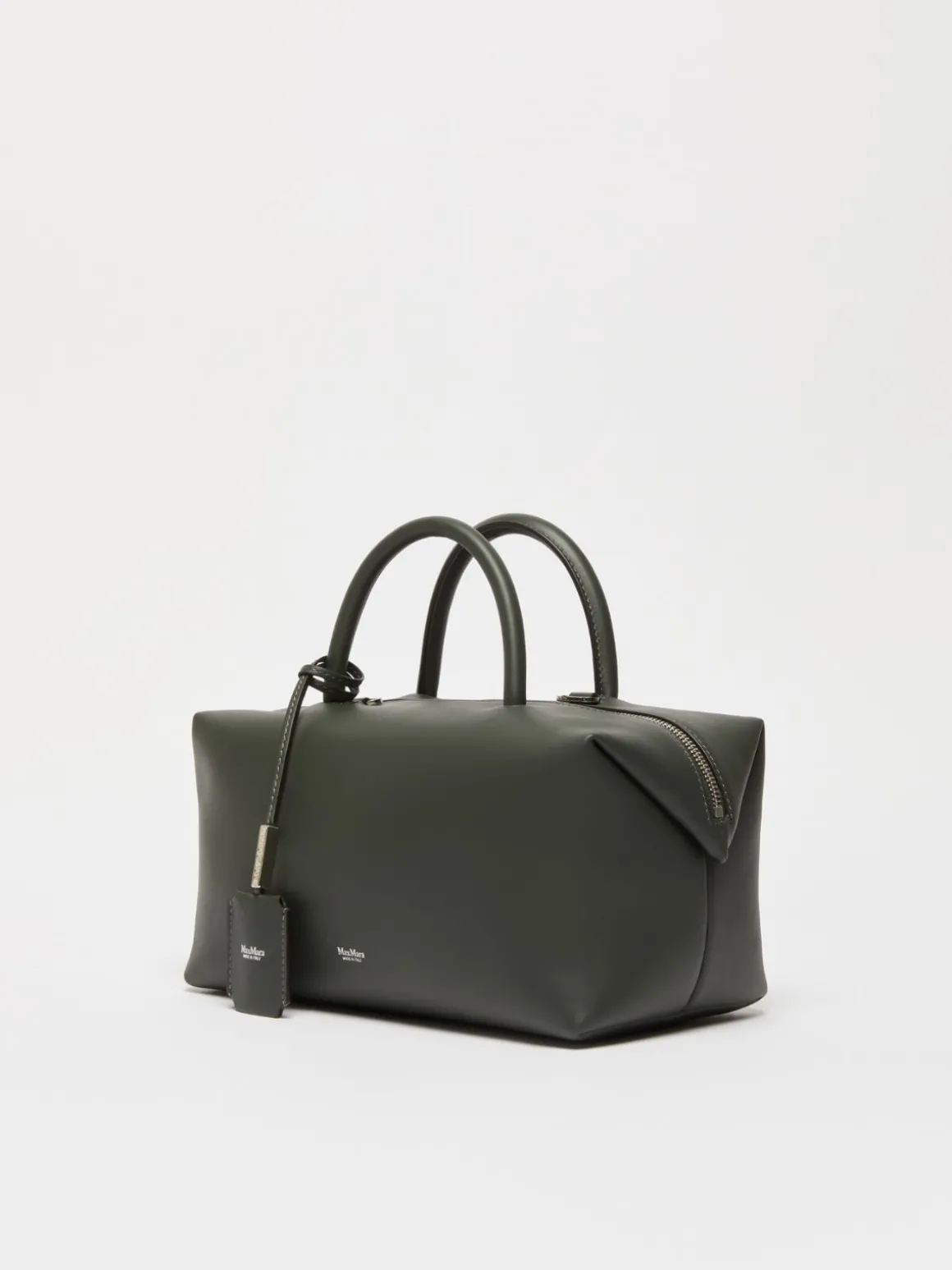 Bauletto in pelle lucida