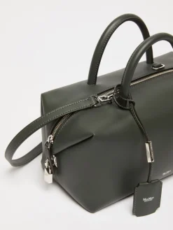 Bauletto in pelle lucida