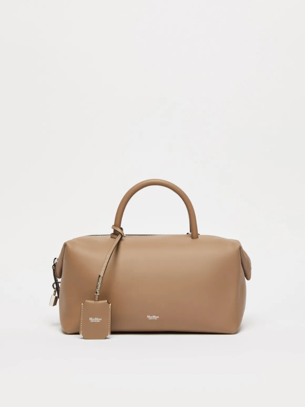 Bauletto in pelle lucida