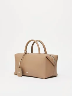 Bauletto in pelle lucida
