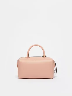 Bauletto piccolo in pelle naturale