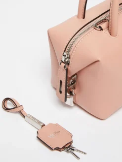 Bauletto piccolo in pelle naturale