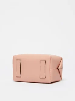 Bauletto piccolo in pelle naturale