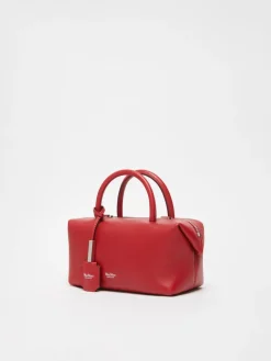 Bauletto piccolo in pelle naturale