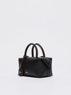 Bauletto piccolo in pelle lucida