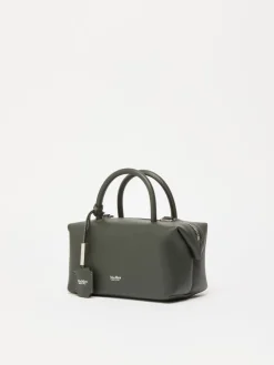 Bauletto piccolo in pelle lucida