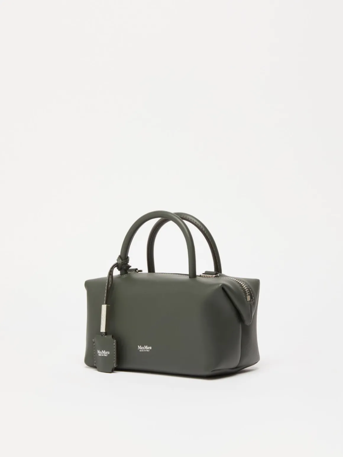 Bauletto piccolo in pelle lucida