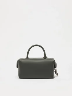 Bauletto piccolo in pelle lucida