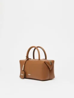 Bauletto piccolo in pelle lucida