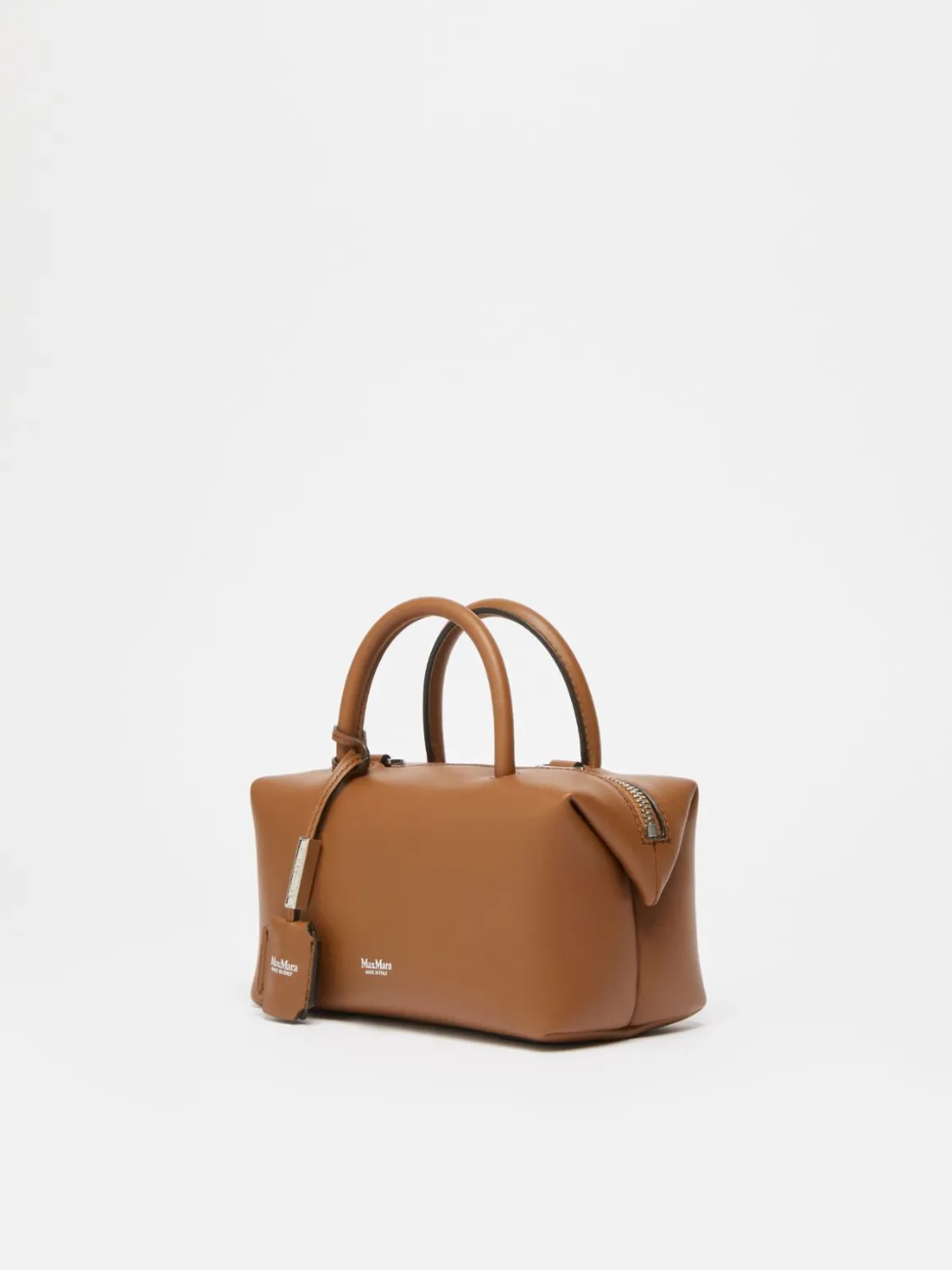 Bauletto piccolo in pelle lucida
