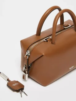 Bauletto piccolo in pelle lucida
