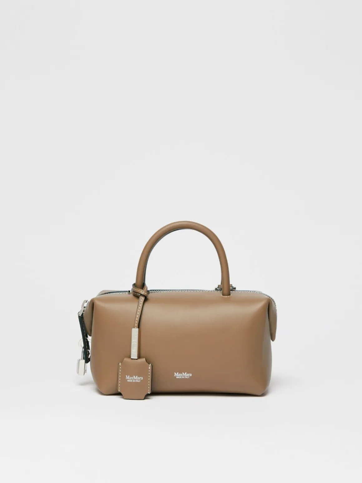 Bauletto piccolo in pelle lucida