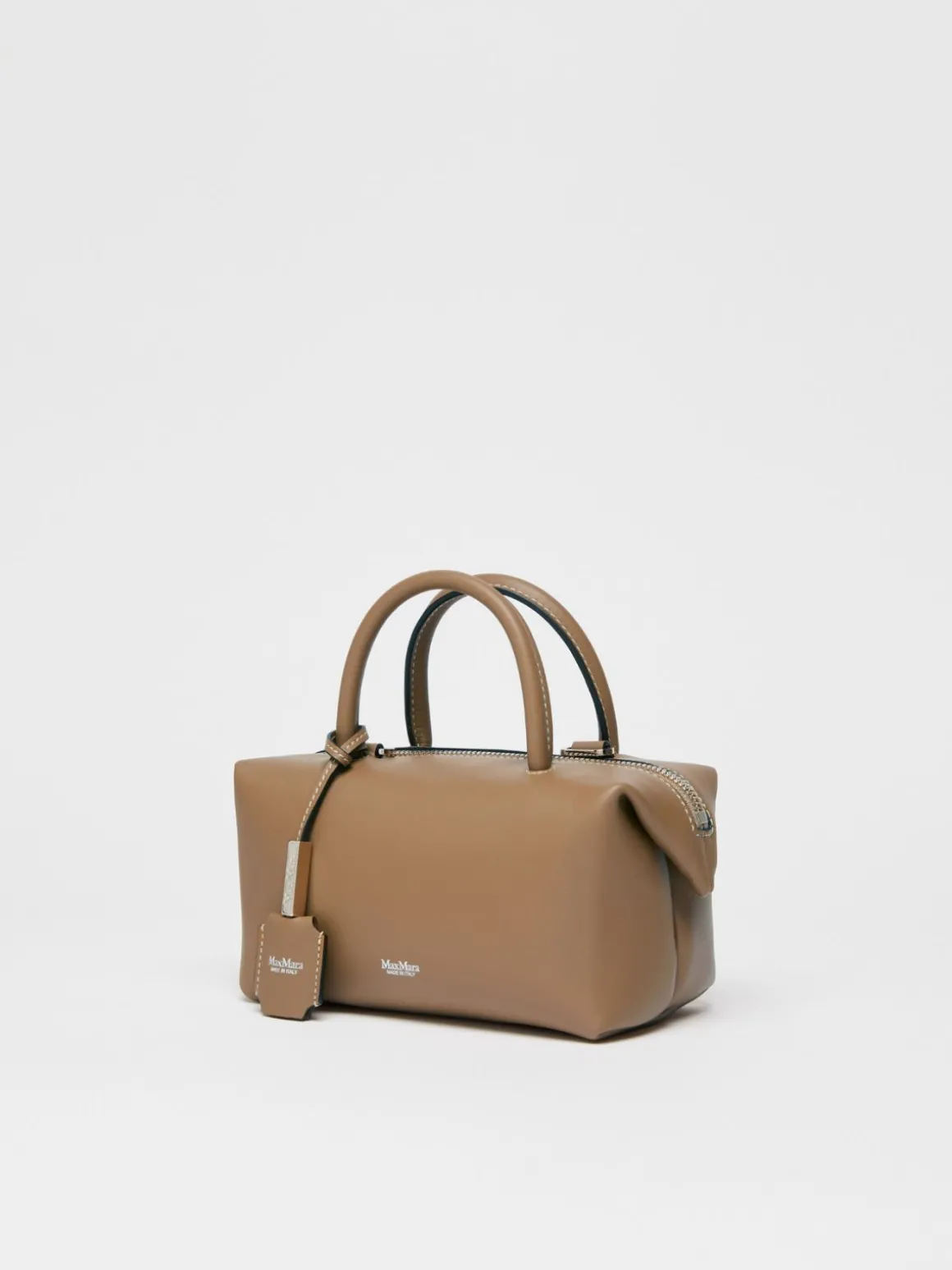 Bauletto piccolo in pelle lucida