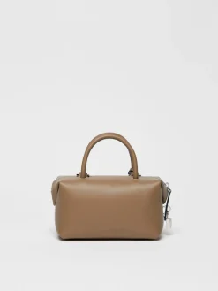 Bauletto piccolo in pelle lucida
