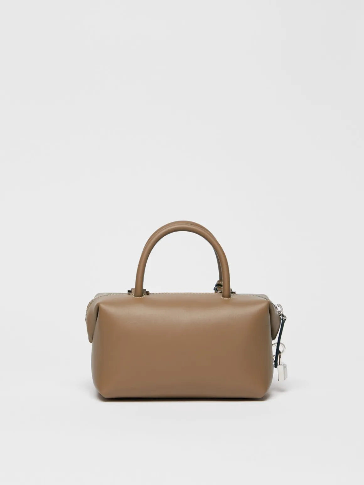 Bauletto piccolo in pelle lucida