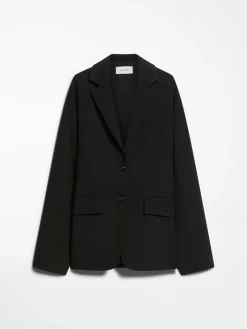 Blazer a kimono in lana stretch
