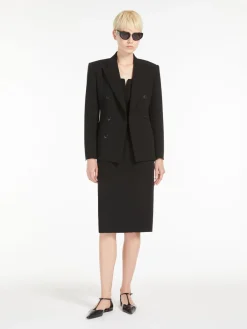 Blazer doppiopetto in cady