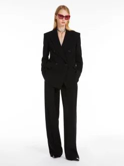 Blazer doppiopetto in cady