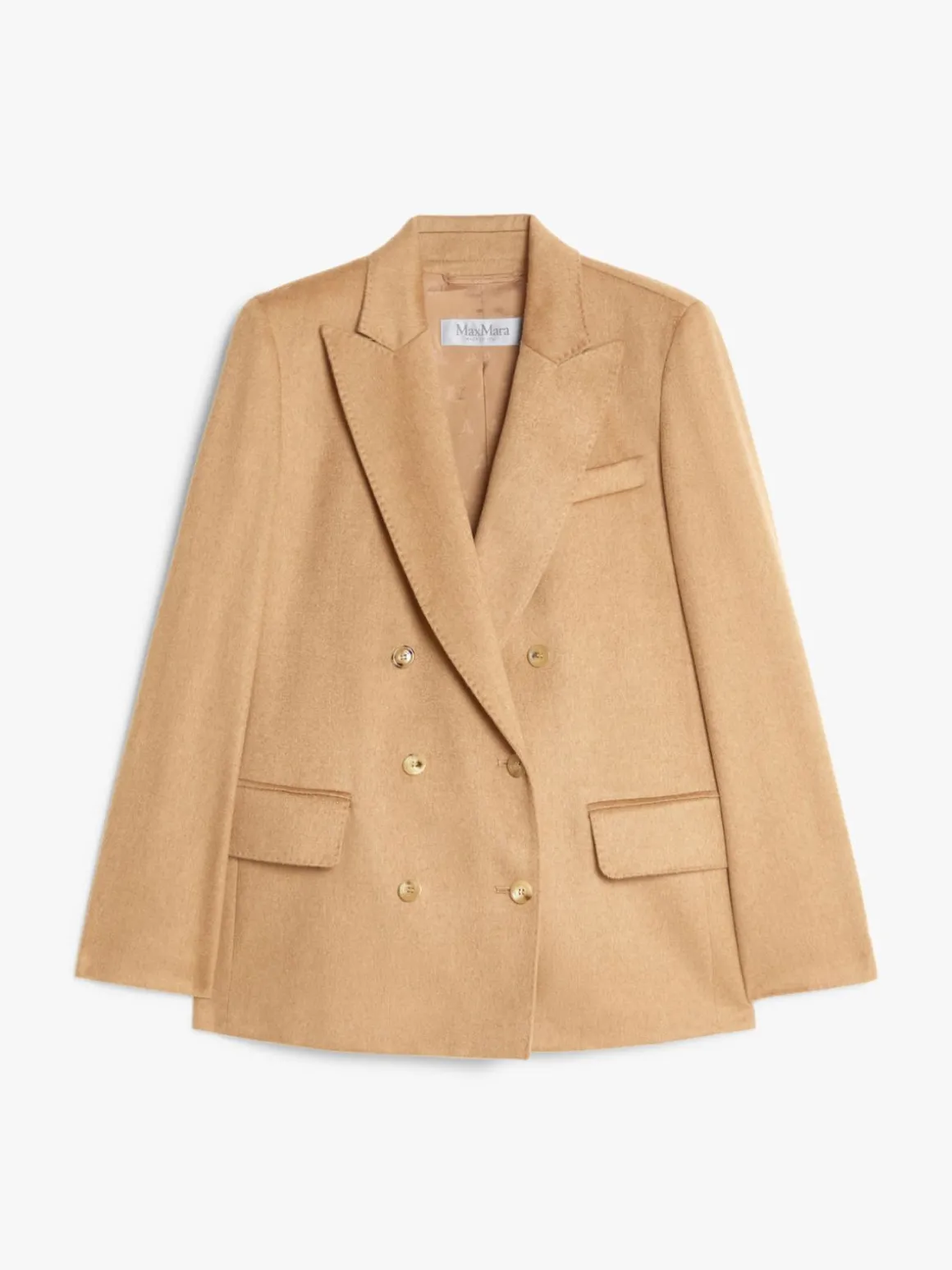 Blazer doppiopetto in cammello