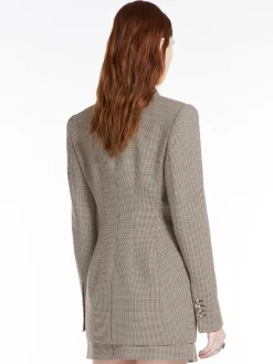 Blazer in gabardina stretch