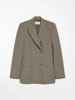Blazer in gabardina stretch
