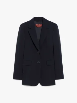 Blazer monopetto in cady