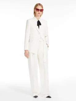 Blazer monopetto in cady