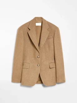 Blazer monopetto in tweed