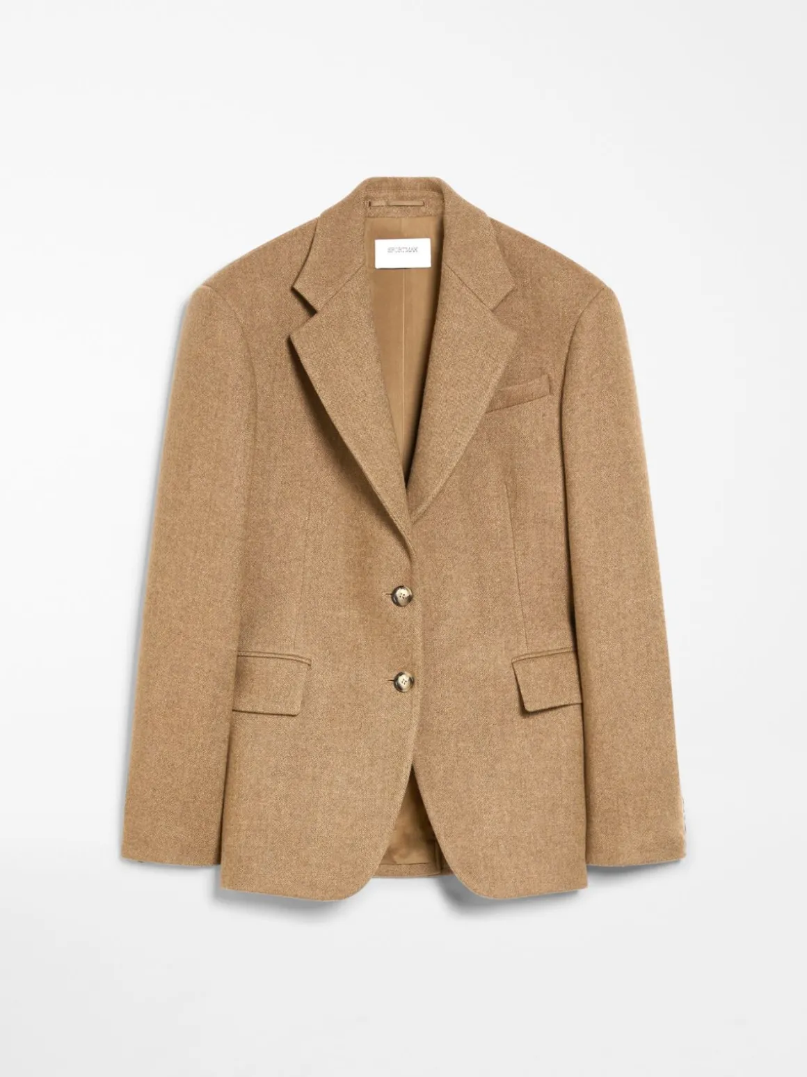 Blazer monopetto in tweed