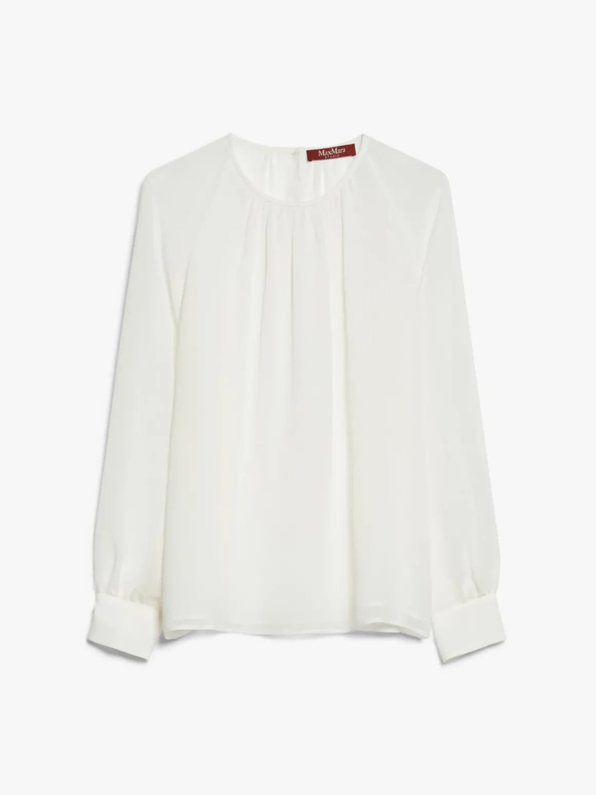 Blusa in georgette di pura seta