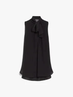 Blusa in georgette di seta