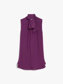 Blusa in georgette di seta