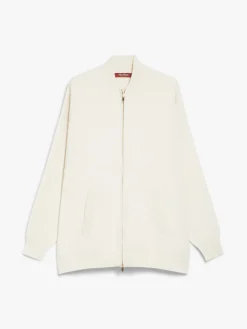 Bomber in maglia di viscosa