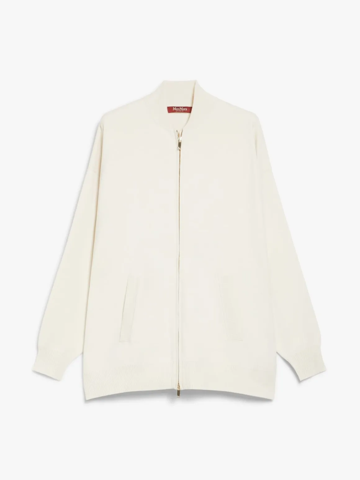 Bomber in maglia di viscosa