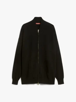 Bomber in maglia di viscosa
