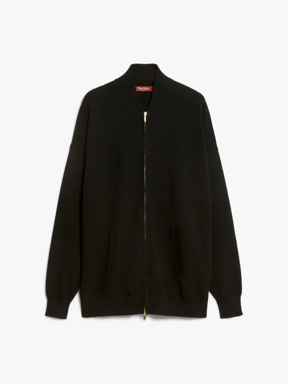 Bomber in maglia di viscosa