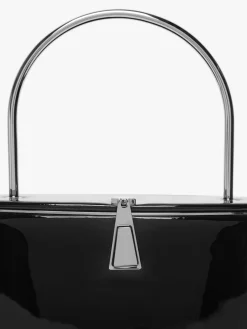Borsa a secchiello in vernice