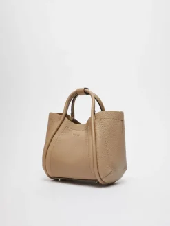 Borsa Marine Extra Small in pelle stampa cervo