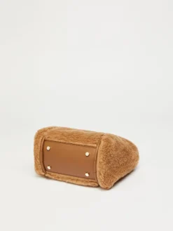 Borsa Marine extra small in tessuto Teddy